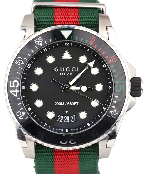 gucci dive watch bands.